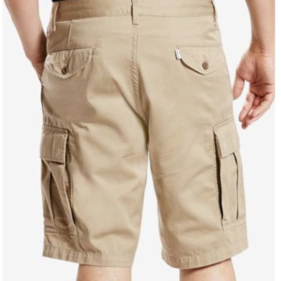 Levi's Shorts Levis Cargo Shorts Mens 52 Khaki 0 Cotton New Poshmark